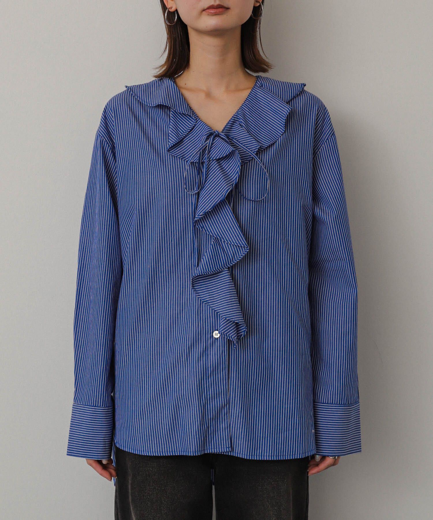 SENSE OF PLACE by URBAN RESEARCH「フリルカラーブラウス」|シャツ・ブラウス|