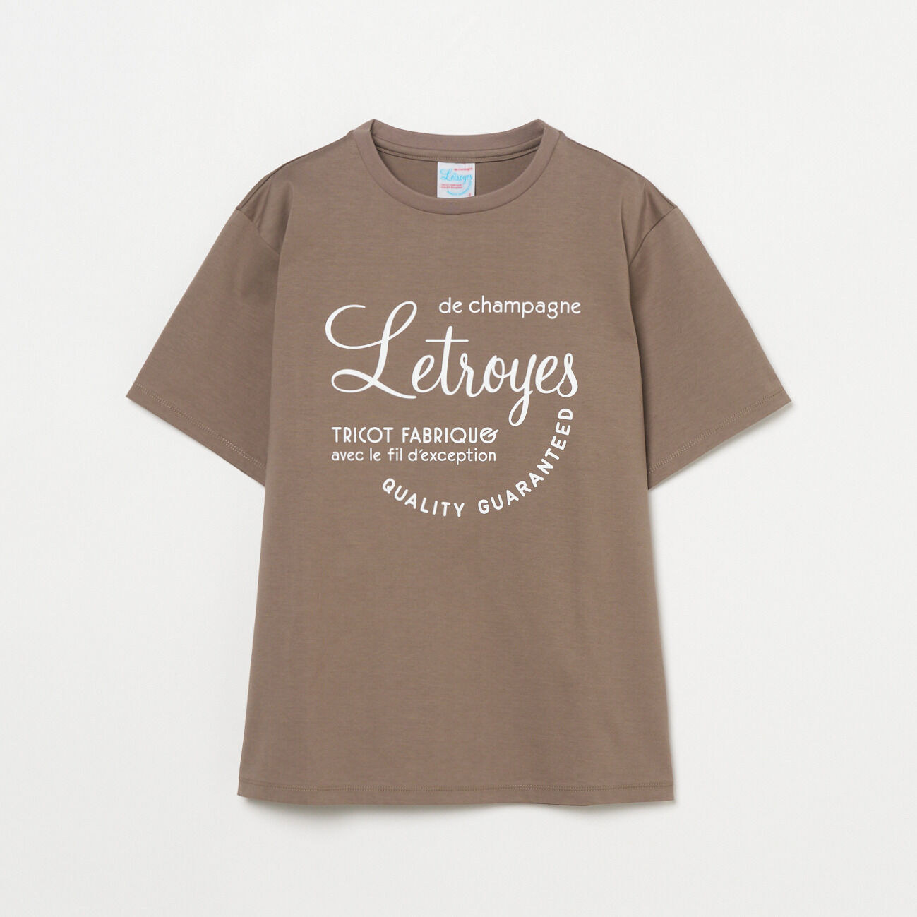  「Letroyes LOGO TEE」|Tシャツ・カットソー|モカ