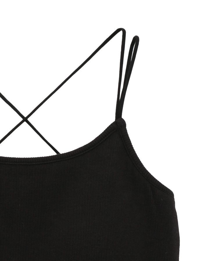 earth music&ecology「クロスストラップカップ付キャミソール」|キャミソール|