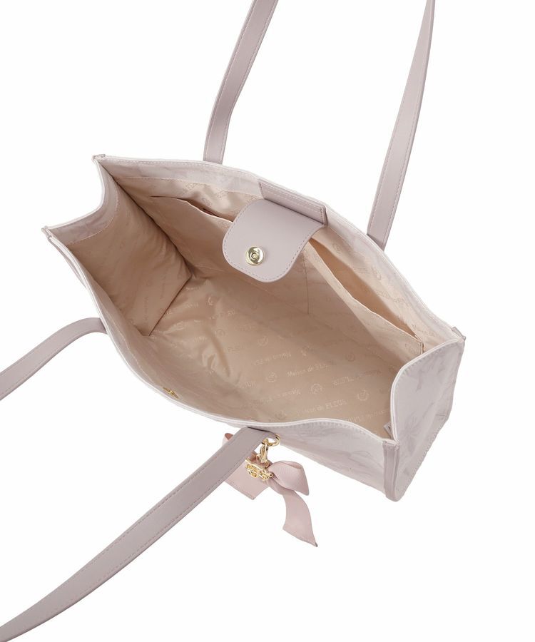 Maison de FLEUR「すずらんプリントスクエアトートバッグ」|トートバッグ|