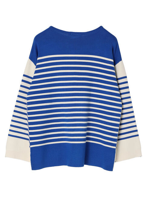 AMERICAN HOLIC「パネルボーダーニットチュニック」|チュニック|