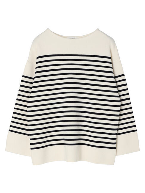 AMERICAN HOLIC「パネルボーダーニットチュニック」|チュニック|