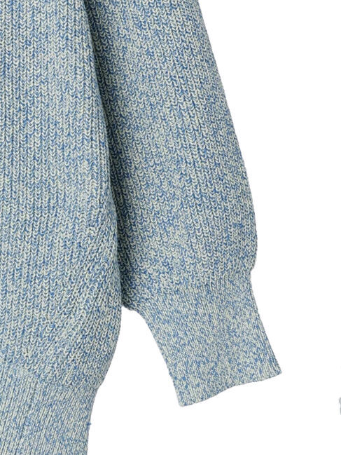  「片畦Mixニットカーディガン」|カーディガン|