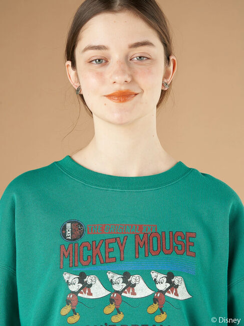  「Triple Mickey/ロゴスウェット」|Tシャツ・カットソー|