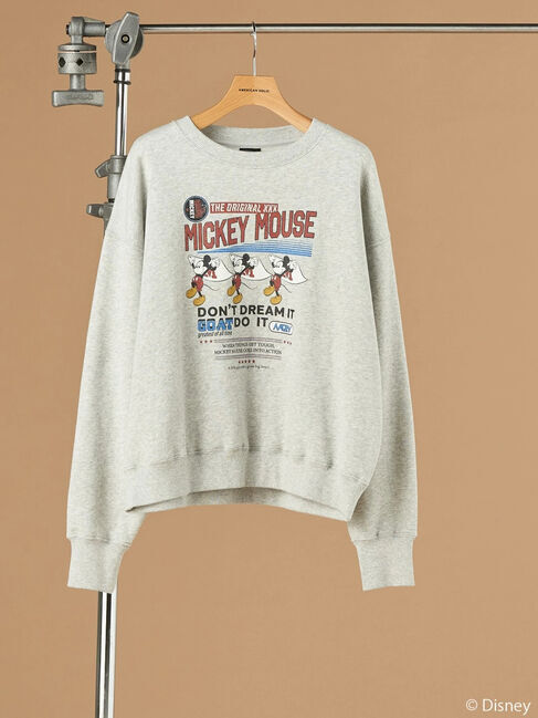  「Triple Mickey/ロゴスウェット」|Tシャツ・カットソー|