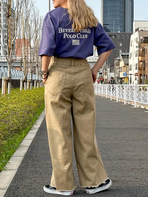  「B.H POLO CLUB バックプリントTEE」|Tシャツ・カットソー|