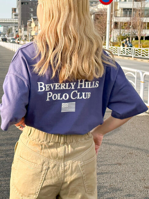  「B.H POLO CLUB バックプリントTEE」|Tシャツ・カットソー|