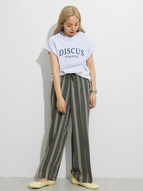  「DISCUS フレンチテリーノースリーブ プルオーバー」|Tシャツ・カットソー|