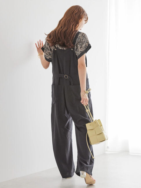 AMERICAN HOLIC「バイカラーアソートプリントブラウス」|シャツ・ブラウス|