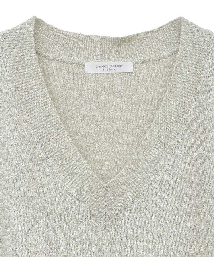 Green Parks「TOY STORY / 刺繍Vネックニットベスト」|ベスト・ジレ|