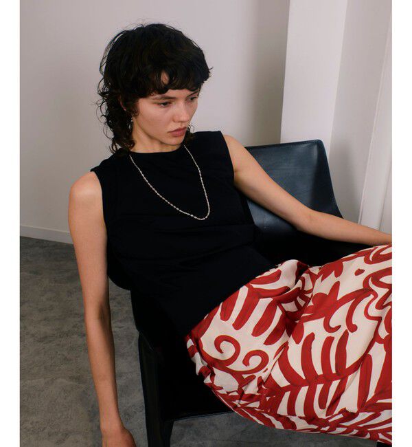 allureville「バックレイヤードプルオーバー」|Tシャツ・カットソー|ブラック