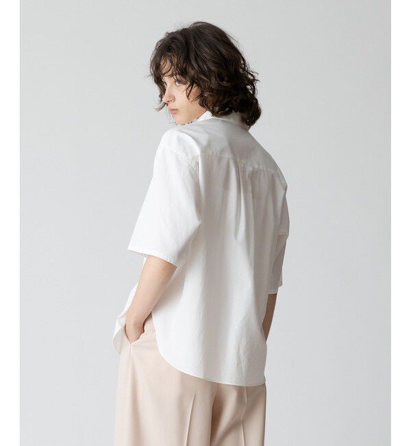 allureville「コットンブロードオーバーシャツ」|シャツ・ブラウス|