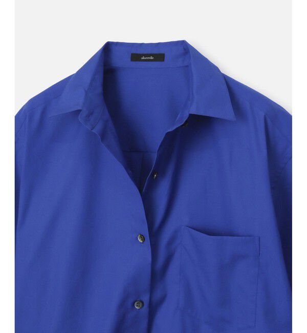 allureville「コットンブロードオーバーシャツ」|シャツ・ブラウス|