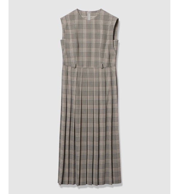 allureville「サイドスリットプリーツロングワンピース」|ワンピース|