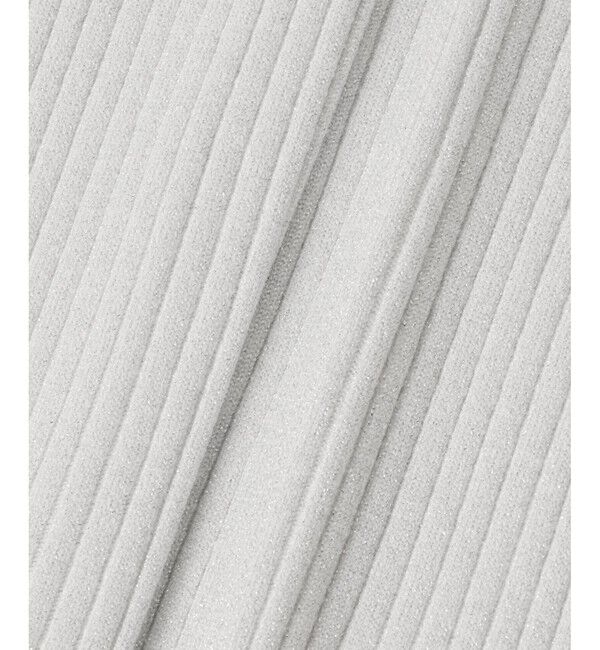 LOULOU WILLOUGHBY「【LOULOU WILLOUGHBY】LAME RIBプルオーバー」|ニット・セーター|