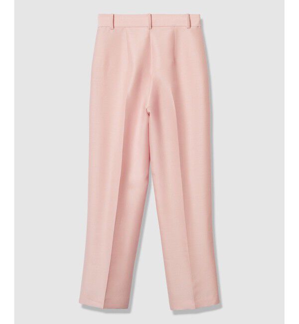 LOULOU WILLOUGHBY「【LOULOU WILLOUGHBY】シルクウールツイルタックパンツ」|チノ|