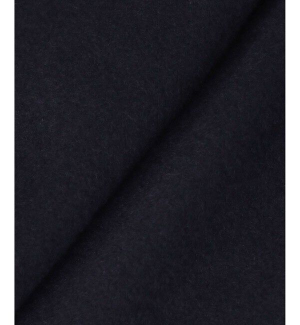 allureville「Wビーバーノーカラーコクーンコート」|ダッフルコート|