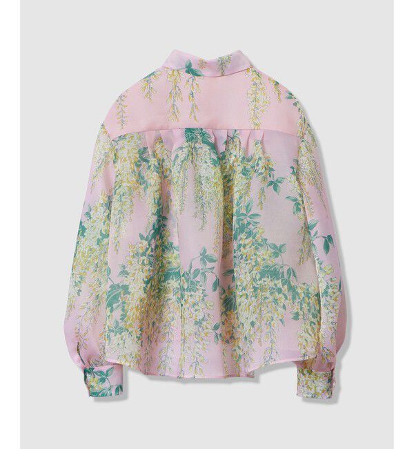 LOULOU WILLOUGHBY「【LOULOU WILLOUGHBY】RATTIオーガンフラワーブラウス」|シャツ・ブラウス|