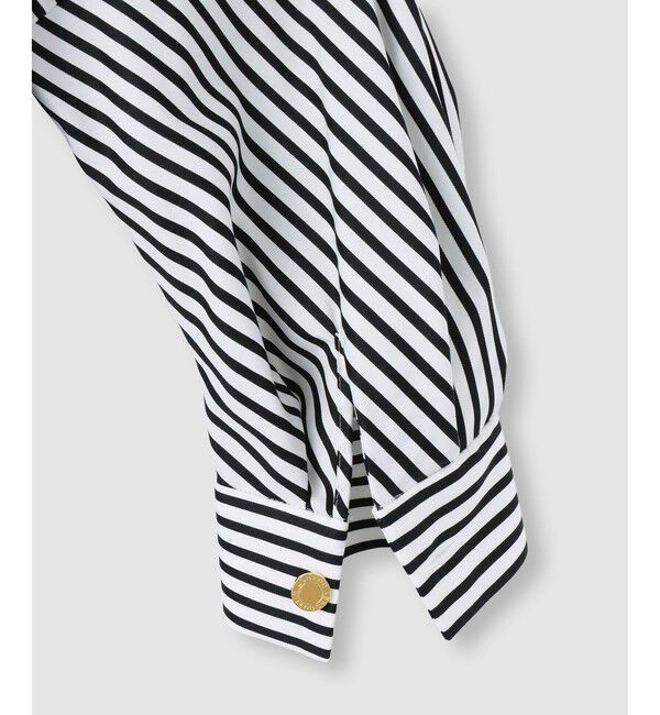 LOULOU WILLOUGHBY「【LOULOU WILLOUGHBY】タックパフシャツワンピース」|ワンピース|