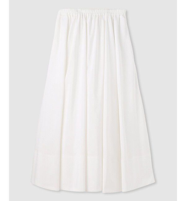 LOULOU WILLOUGHBY「【LOULOU WILLOUGHBY】ポリエステルコットングログランギャザースカート」|スカート|