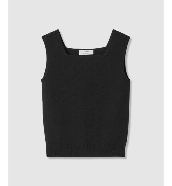 LOULOU WILLOUGHBY「【LOULOU WILLOUGHBY】スクエアタンクトップ」|タンクトップ|