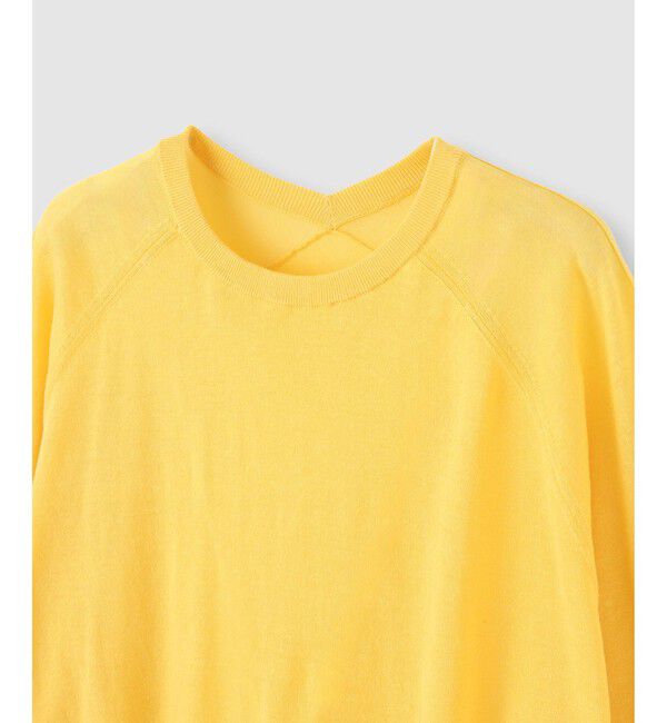 allureville「【ATELIER Line】コットンシアープルオーバー」|ニット・セーター|