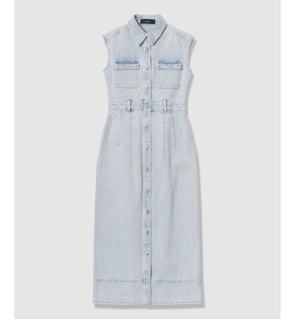 allureville「ブリーチデニムワンピース」|ワンピース|