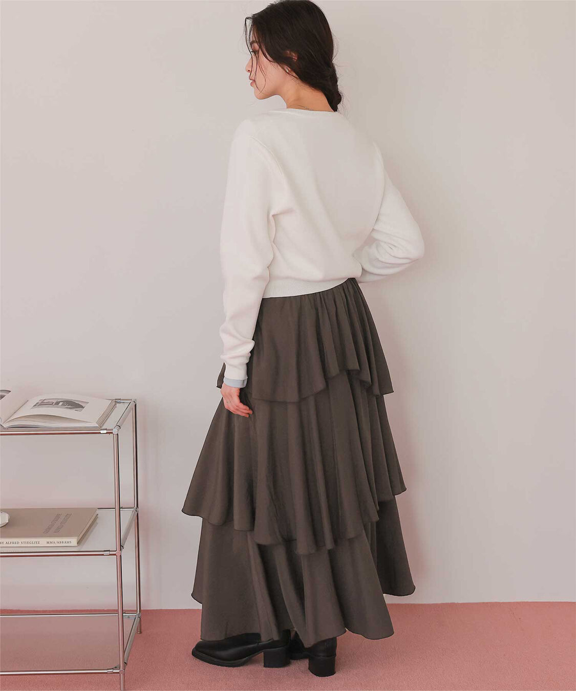 titivate「ランダムヘムティアードスカート」|スカート|