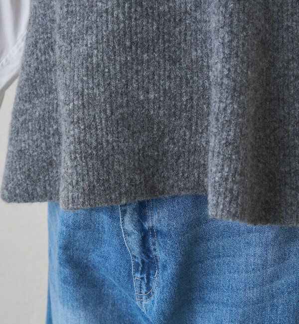  「片畦ニットビスチェ」|ニット・セーター|