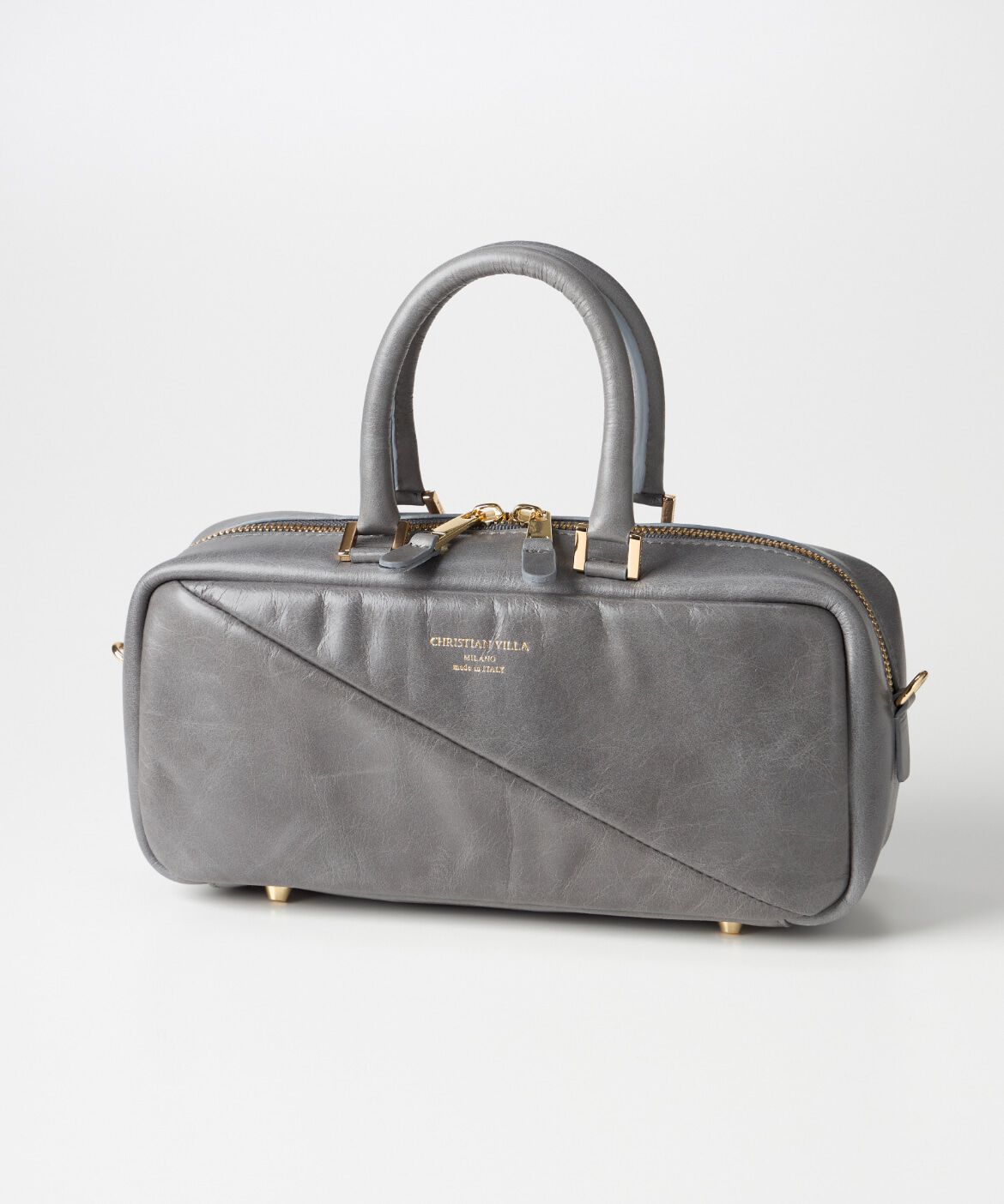 INED「《SUPERIOR CLOSET》スクエアボストンショルダーバッグ《CHRISTIAN VILLA》」|ボストンバッグ|ミディアムグ 2