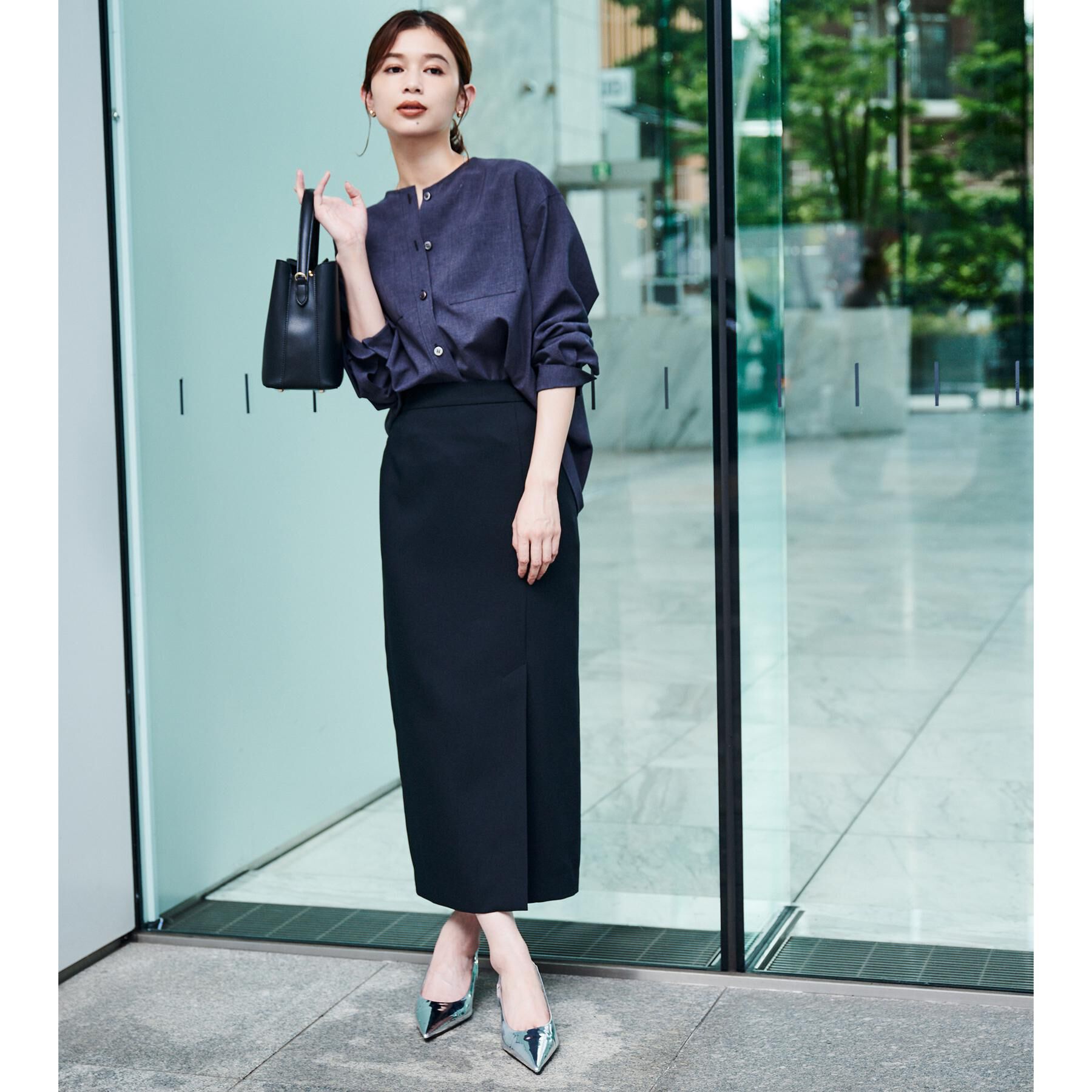 UNTITLED「【秋も着られる/セットアップ可】リラククールシャツ」|シャツ・ブラウス|