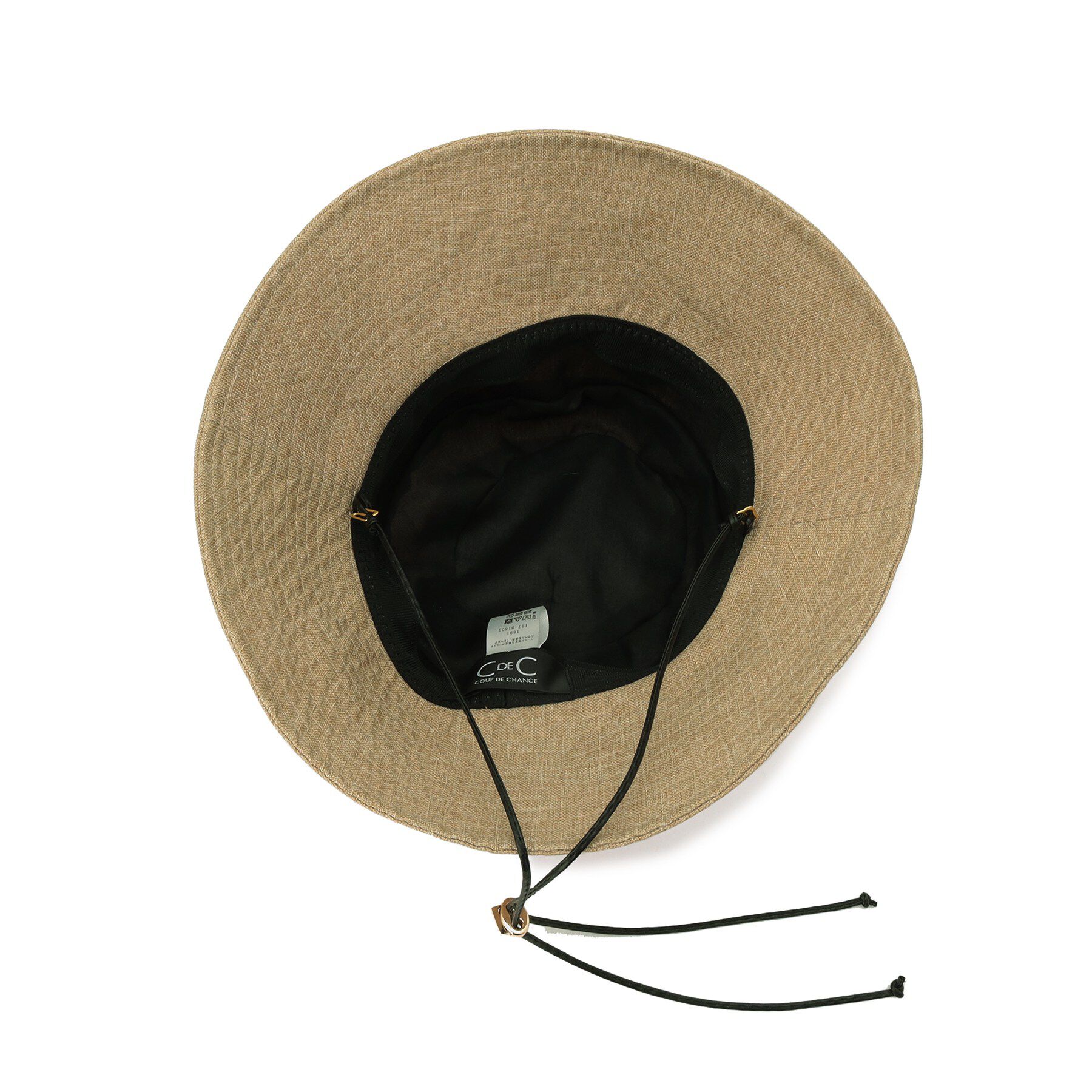 COUP DE CHANCE「【洗える／UV高カット／サイズ調整可】ステッチハット」|ハット|