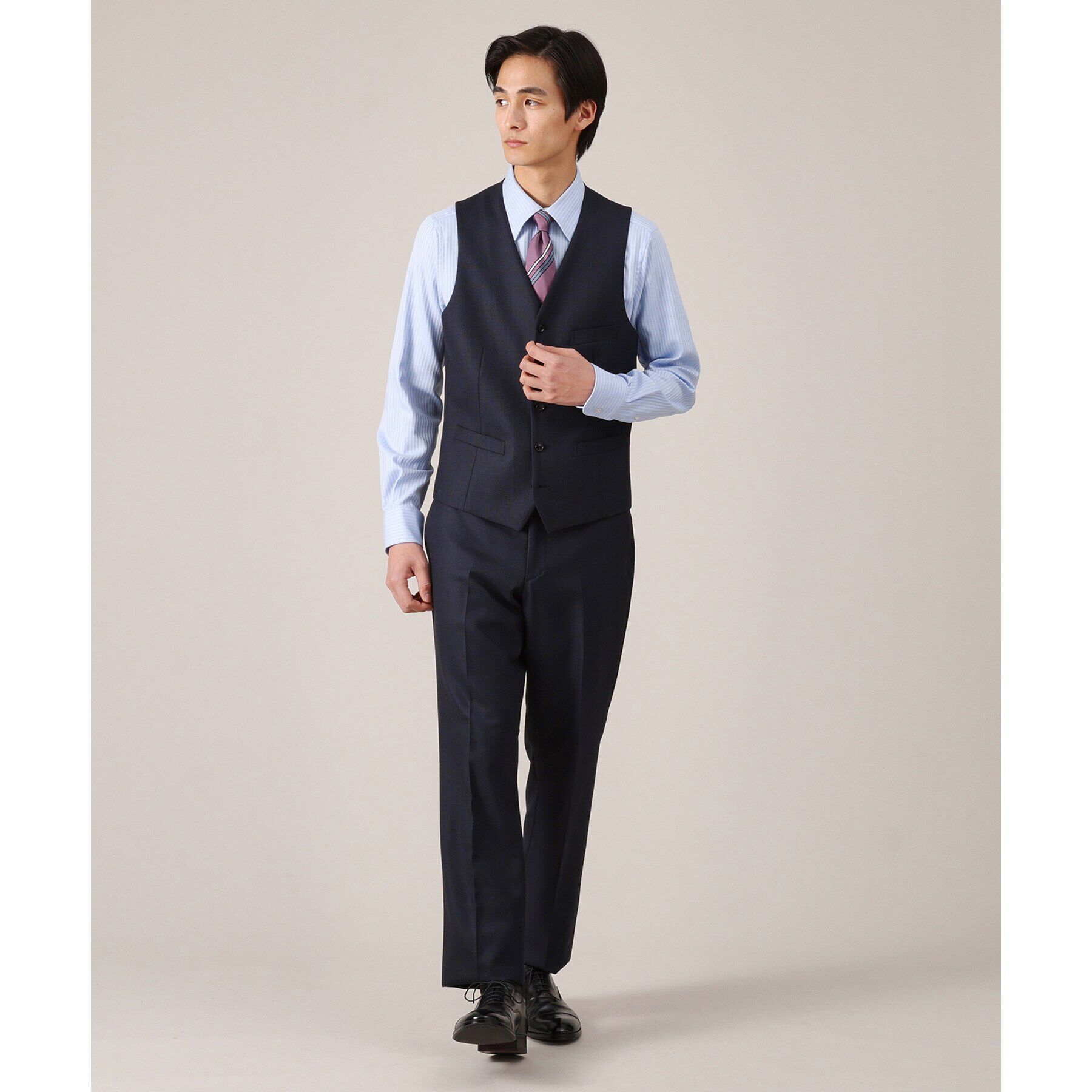 TAKEO KIKUCHI「【3ピース対応】バーズアイ ベスト」|スーツ|