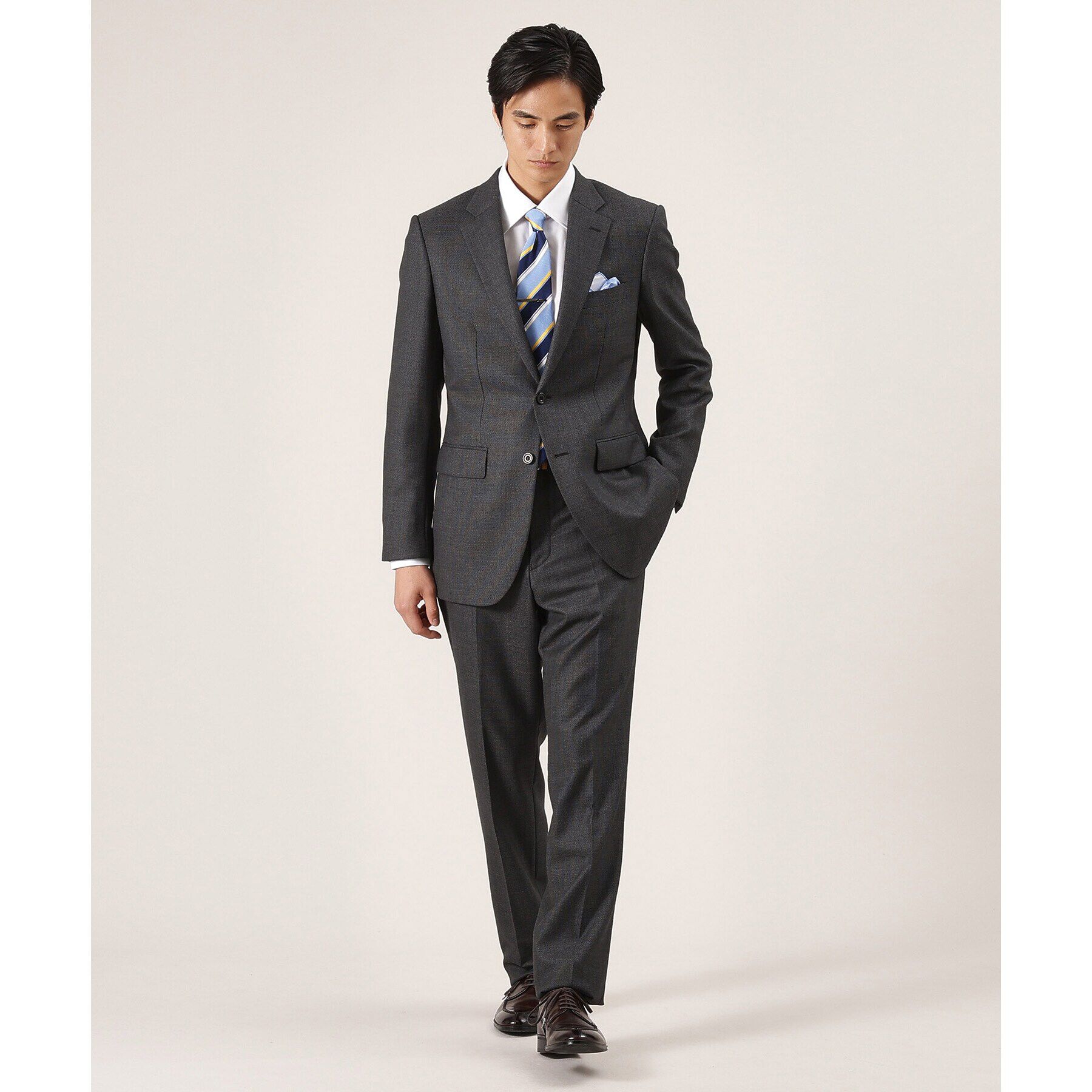 TAKEO KIKUCHI「【セレモニー対応】サテン4面パネル ポケットチーフ」|バンダナ・スカーフ|