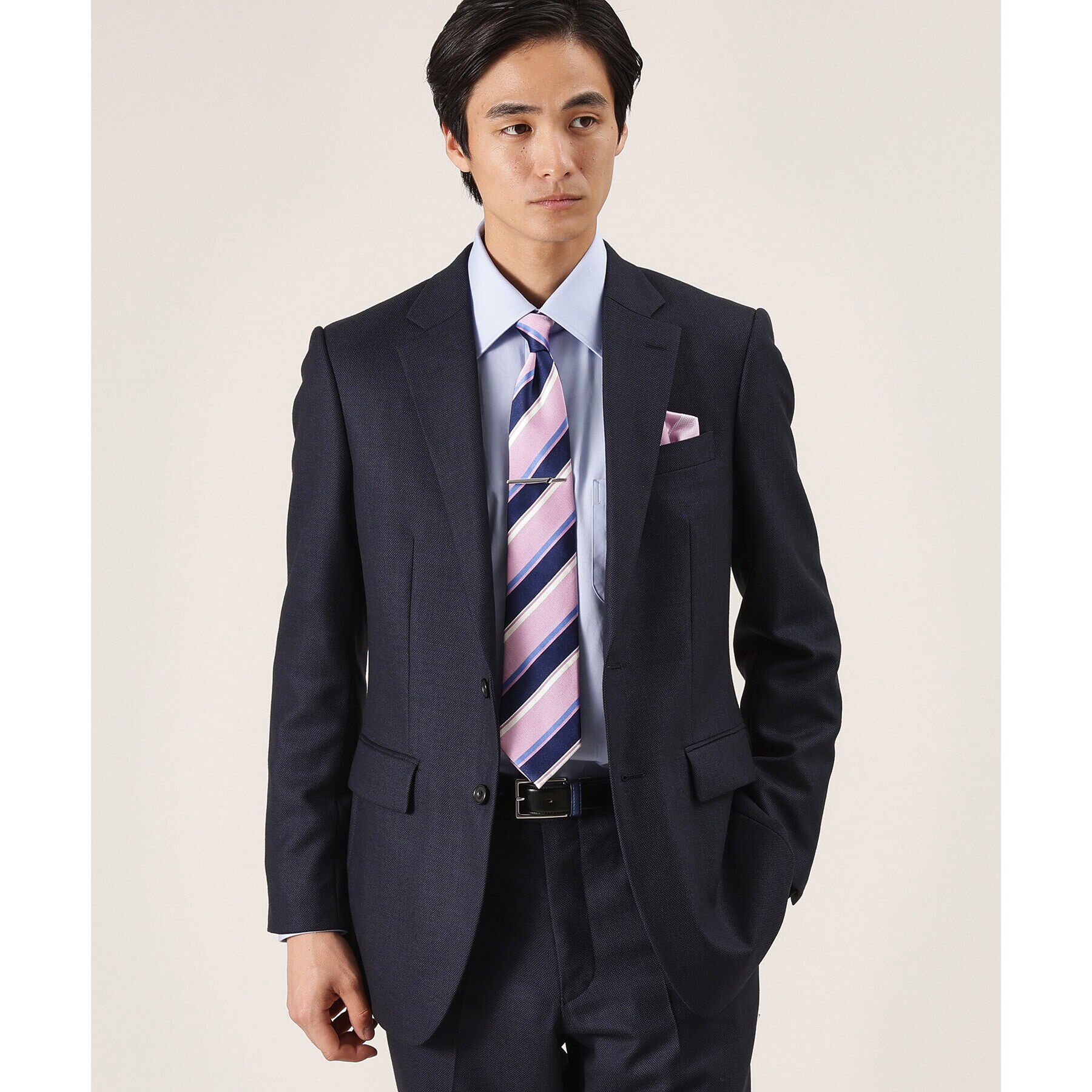 TAKEO KIKUCHI「【セレモニー対応】サテン4面パネル ポケットチーフ」|バンダナ・スカーフ|