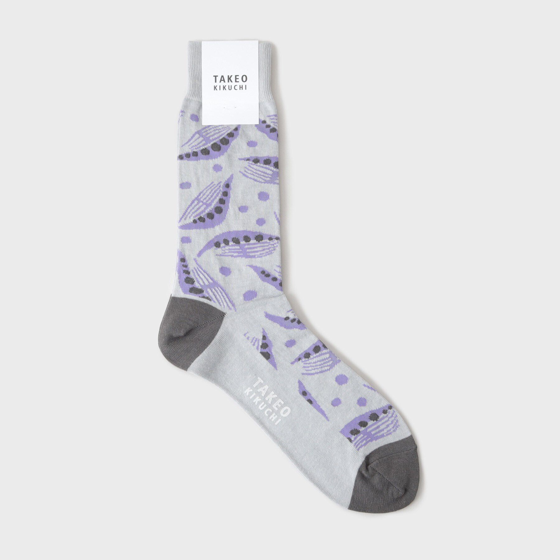 TAKEO KIKUCHI「アーカイブ柄ソックス」|ソックス|オフホワイト(003