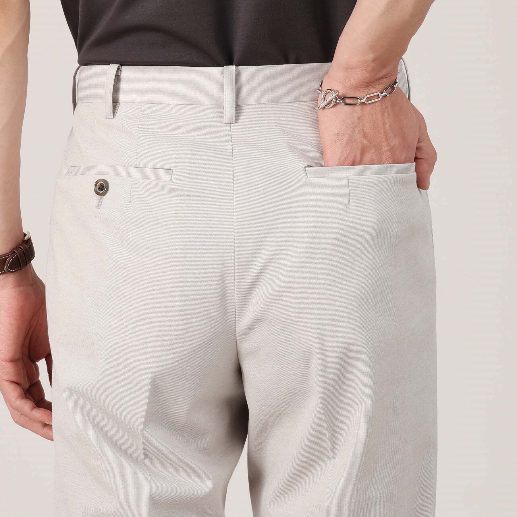 TAKEO KIKUCHI「【360&deg;ストレッチ／セットアップ対応】None Of Stress シャドーピンストライプ パンツ」|その他|