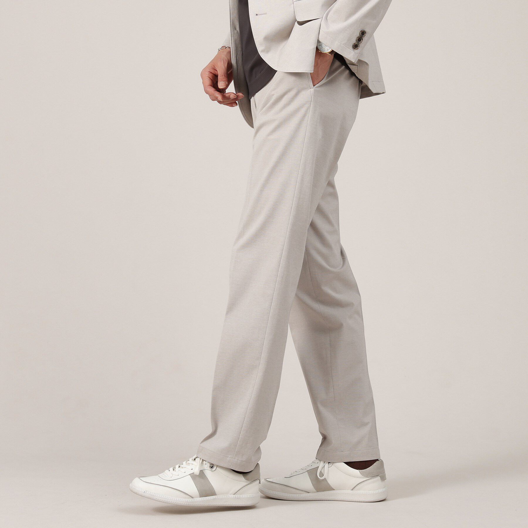 TAKEO KIKUCHI「【360&deg;ストレッチ／セットアップ対応】None Of Stress シャドーピンストライプ パンツ」|その他|