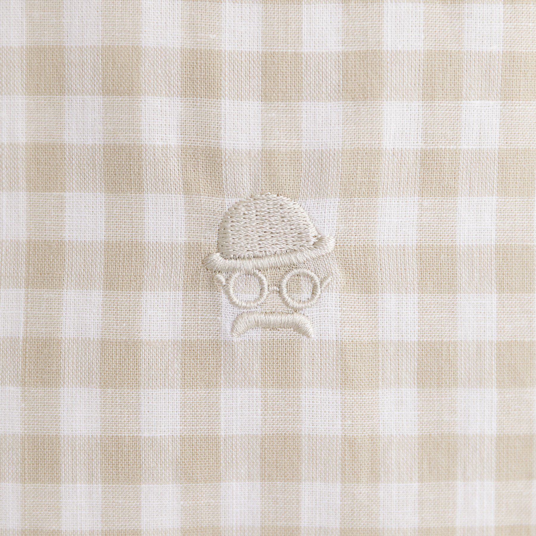 TAKEO KIKUCHI「【LIMITED】ワンポイント刺繍 綿麻チェック 半袖シャツ」|シャツ・ブラウス|