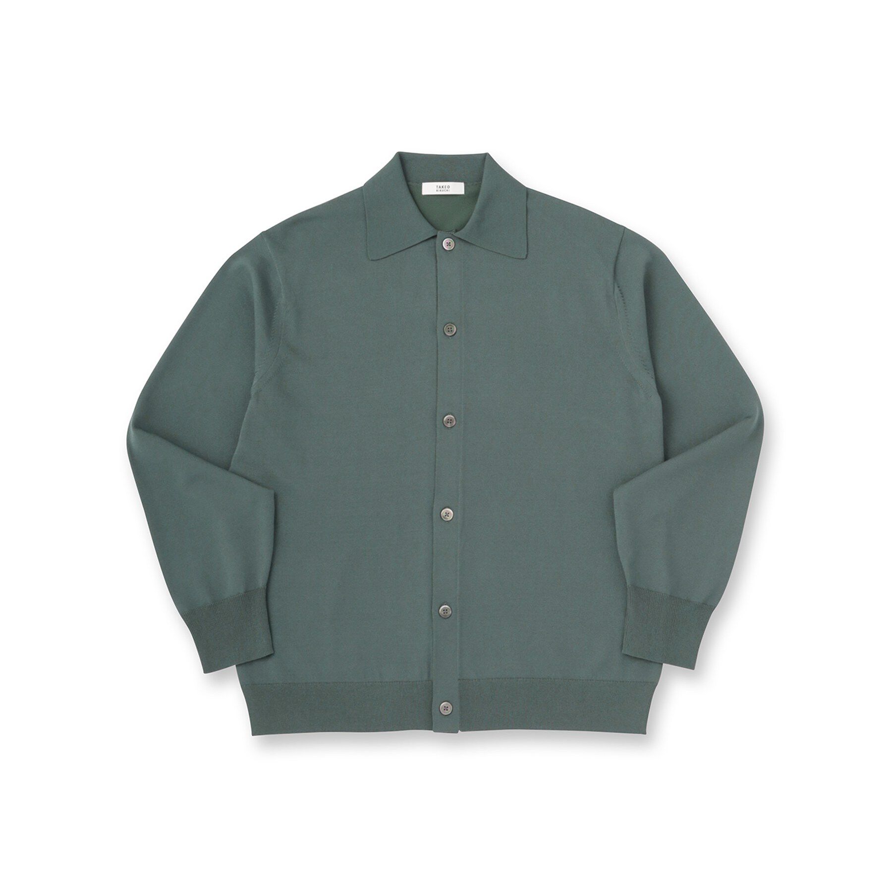 TAKEO KIKUCHI「ポロ ニットシャツ カーディガン」|カーディガン|