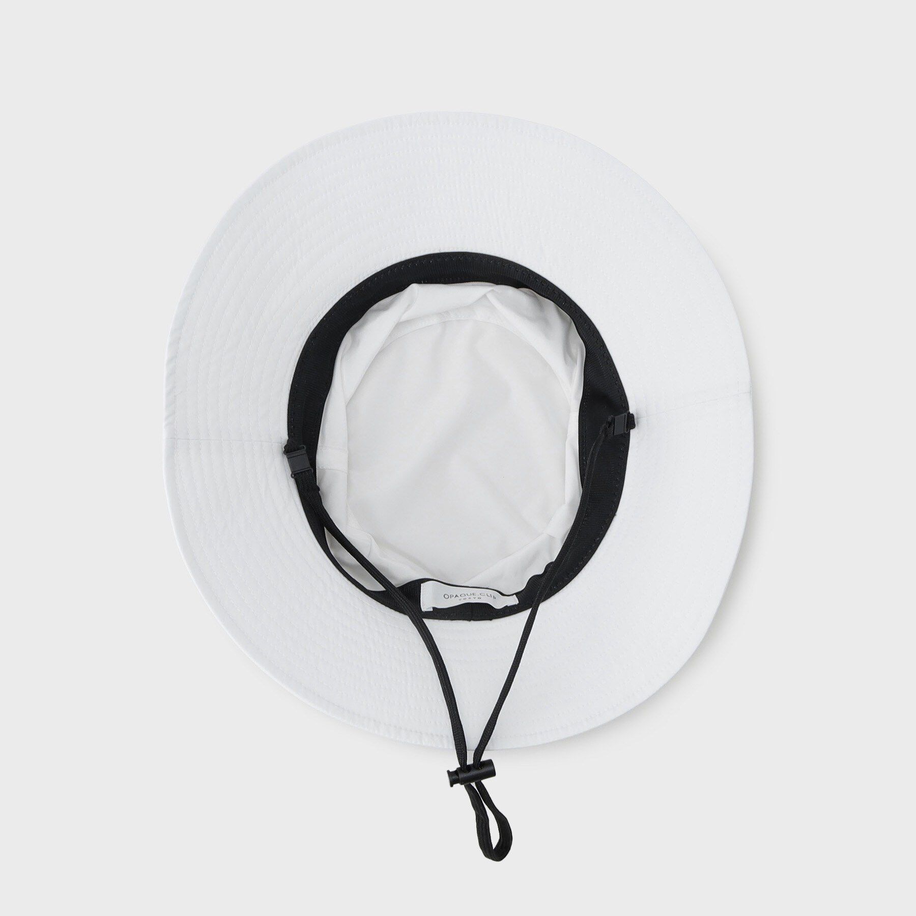 OPAQUE.CLIP「刺繍ロゴ入り アドベンチャーハット」|ハット|