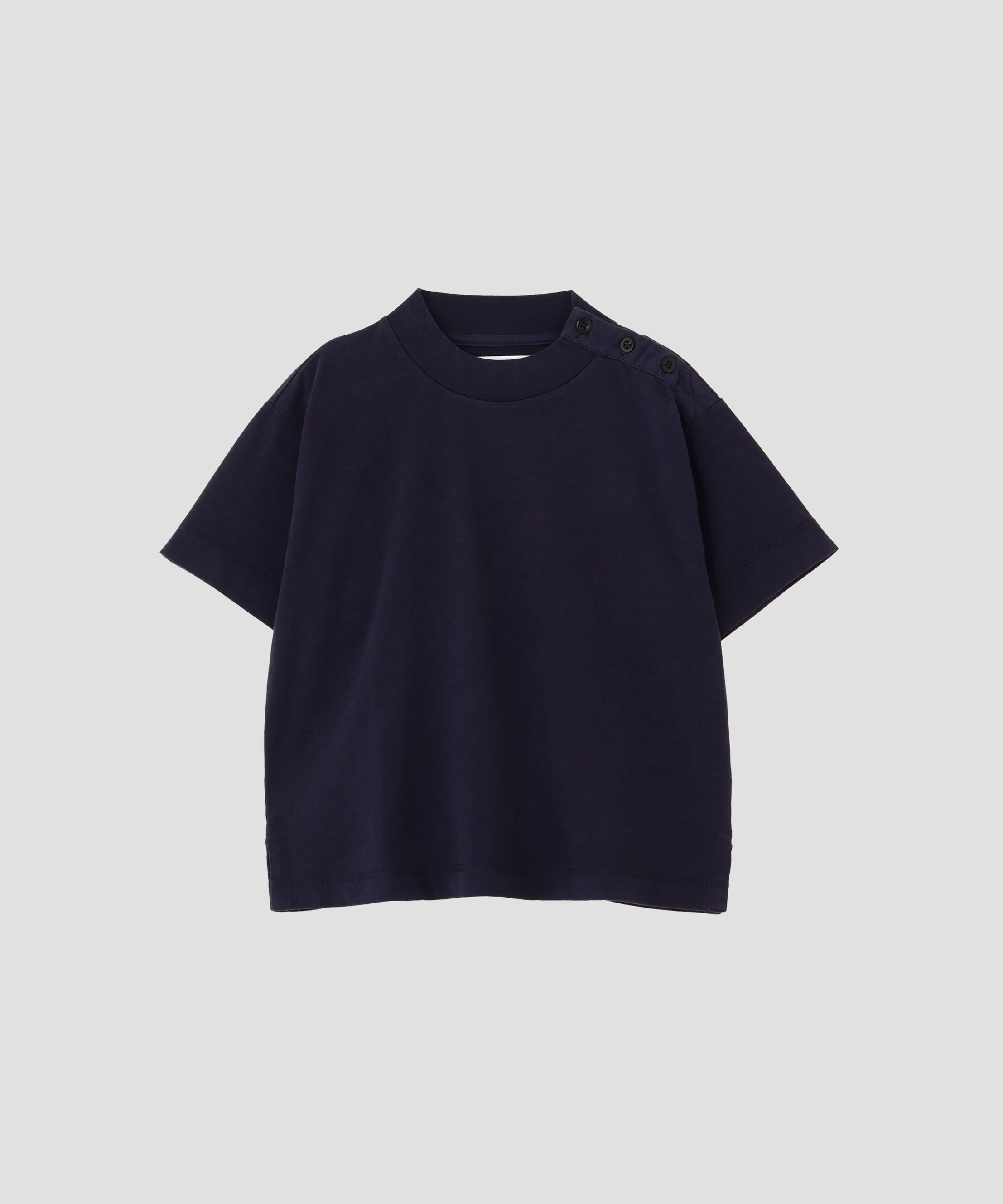 MHL.「GARMENT DYED TOUGH COTTON LINEN JERSEY TOP」|Tシャツ・カットソー|