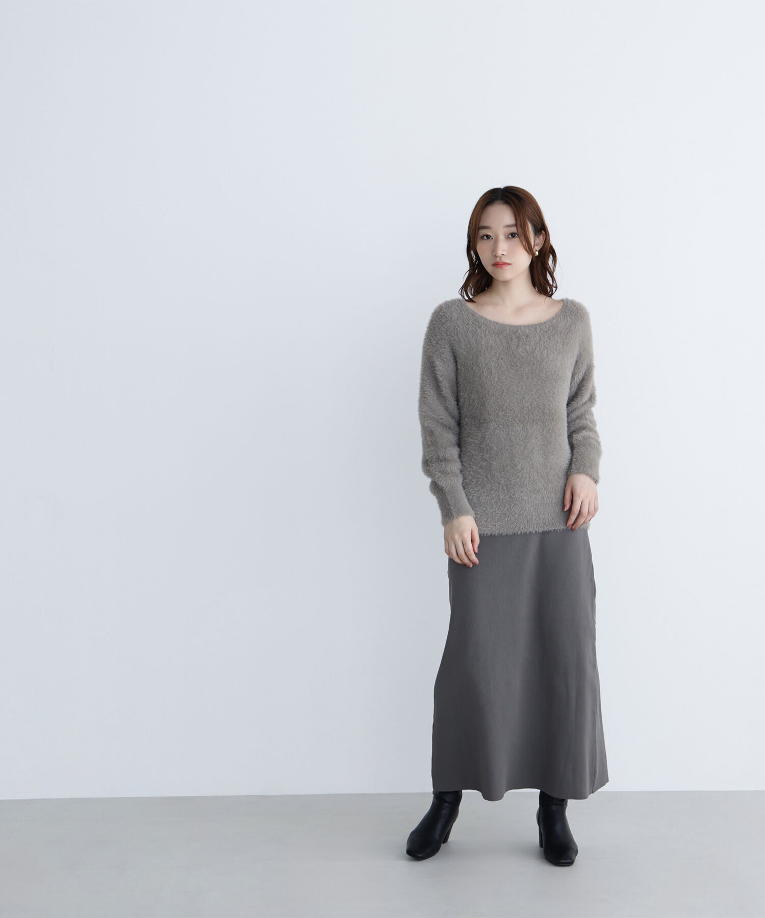  「フェザーニットセットアップ」|ワンピース|