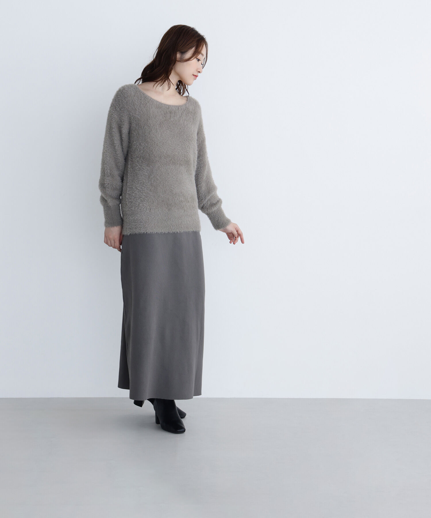  「フェザーニットセットアップ」|ワンピース|