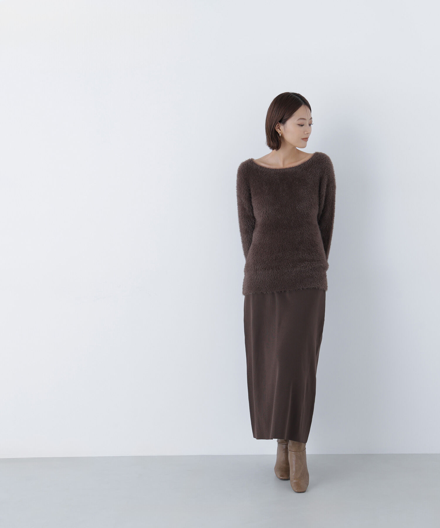  「フェザーニットセットアップ」|ワンピース|