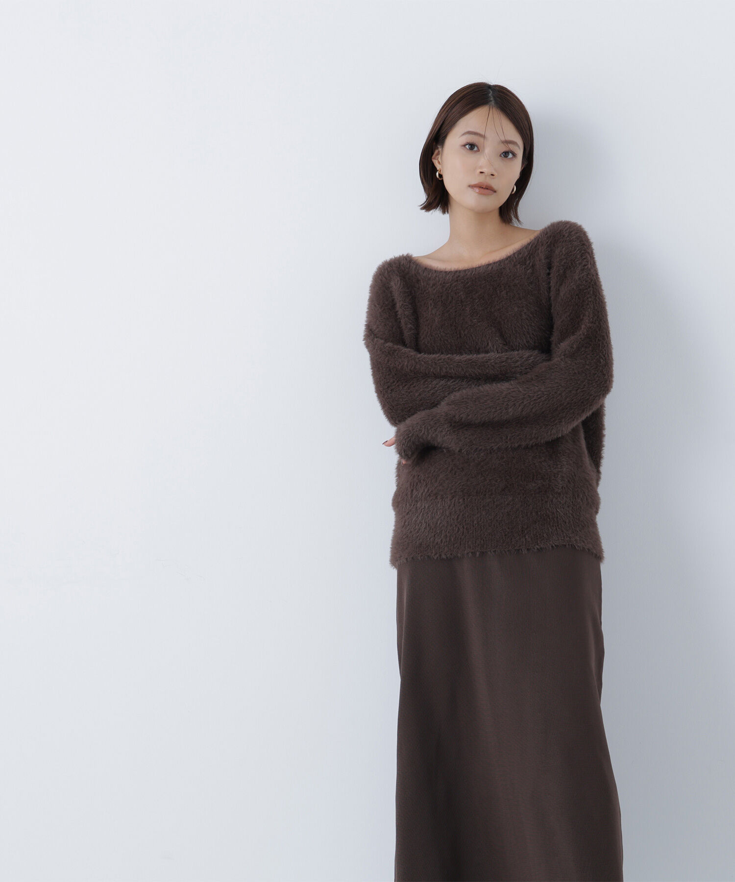  「フェザーニットセットアップ」|ワンピース|