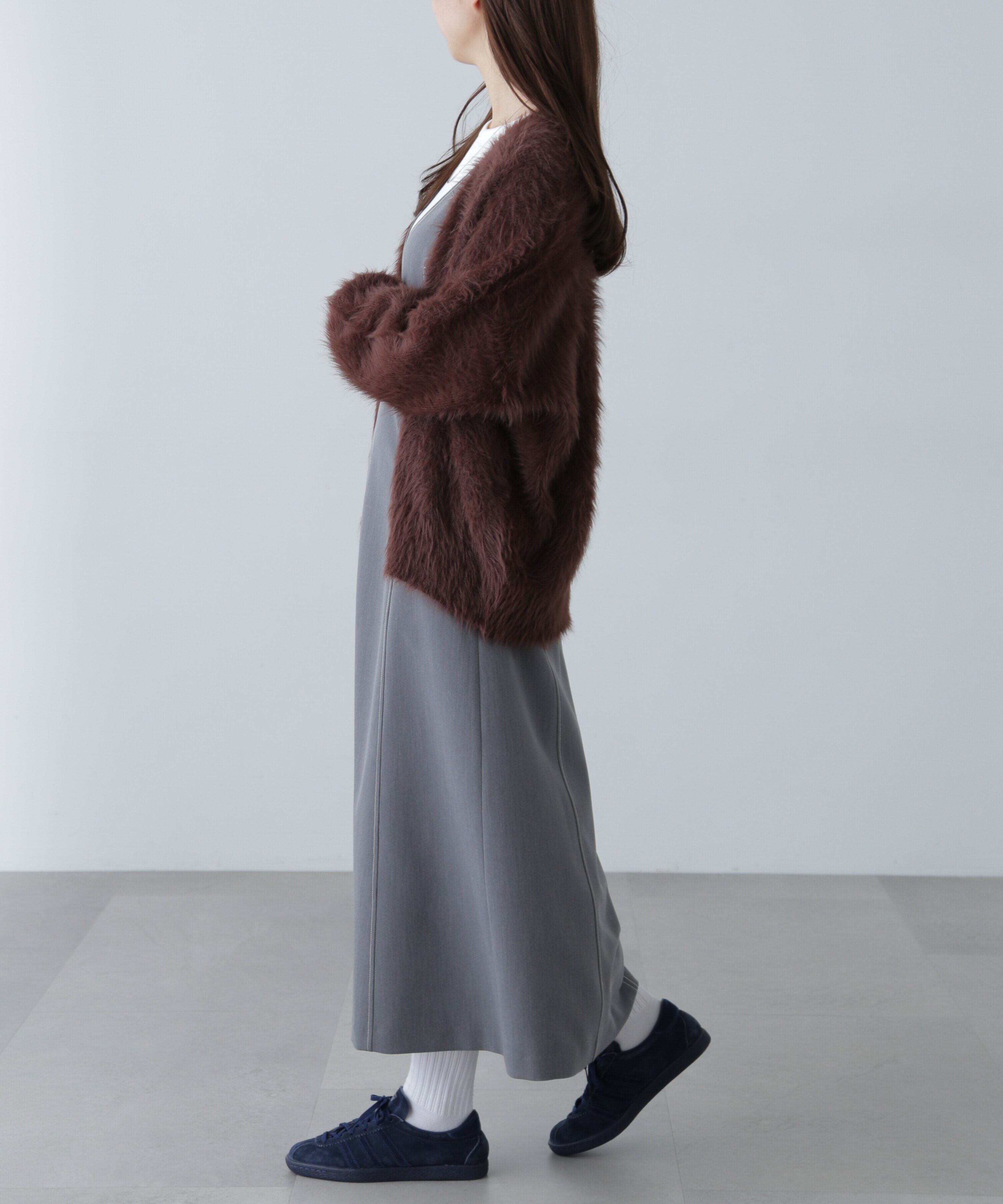  「配色ステッチジャンスカ」|ワンピース|