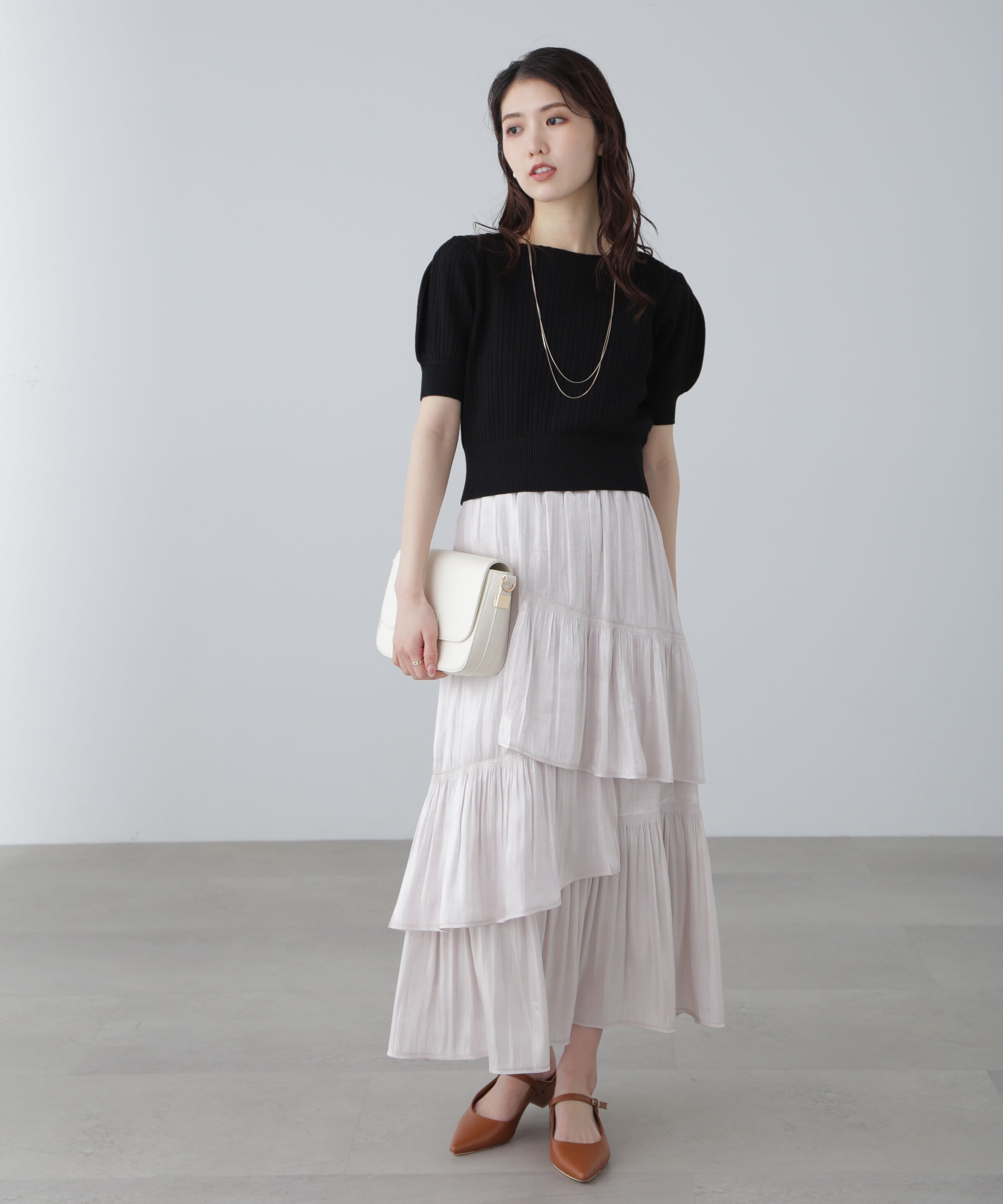  「透かし編み前後2wayカーディガン」|ニット・セーター|