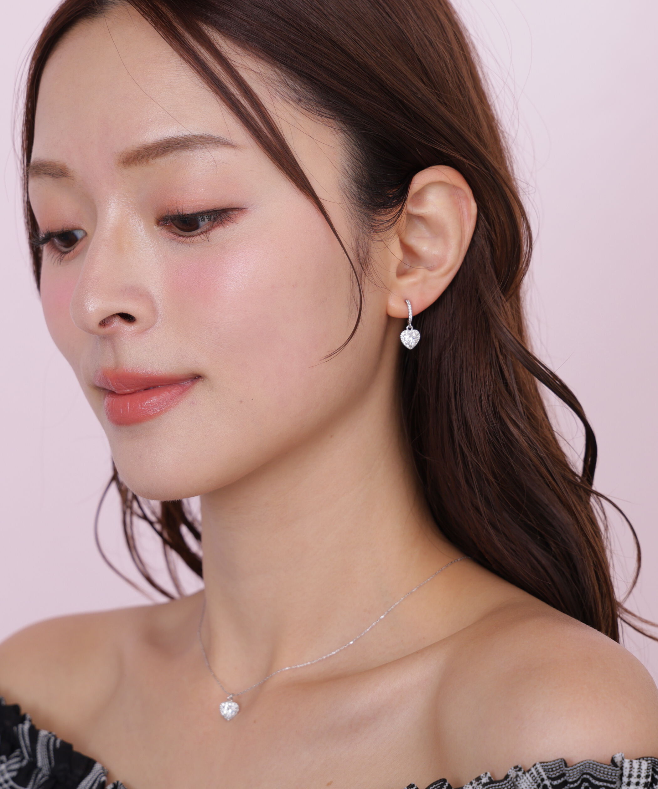  「Cubic プチハートピアス」|その他|