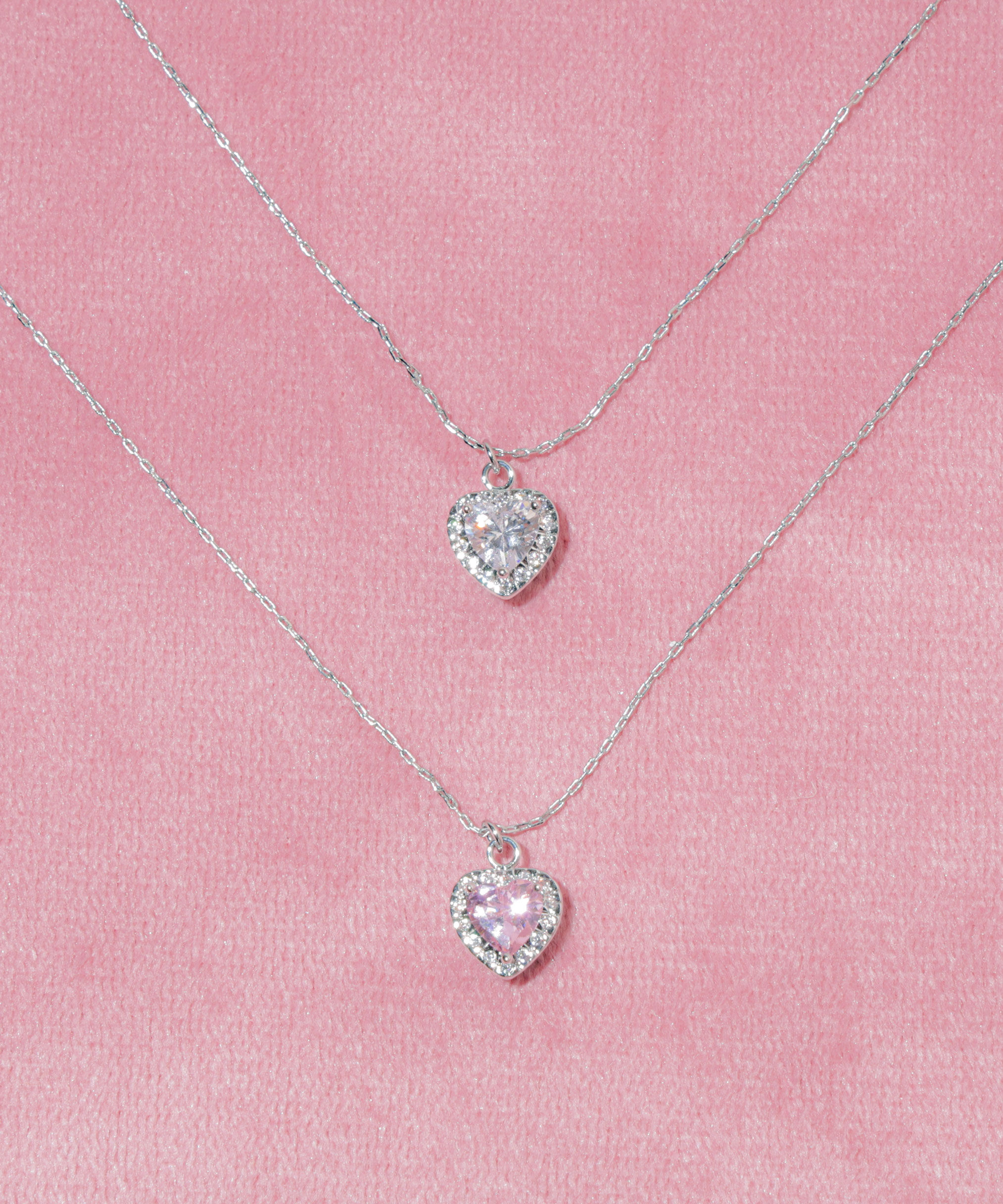  「Cubic プチハートネックレス」|その他|